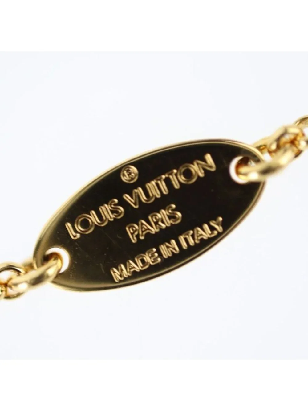 Louis Vuitton Bracelet Iconic Infinity Dot M0970 A Metal Gold Red Yayoi Kusama